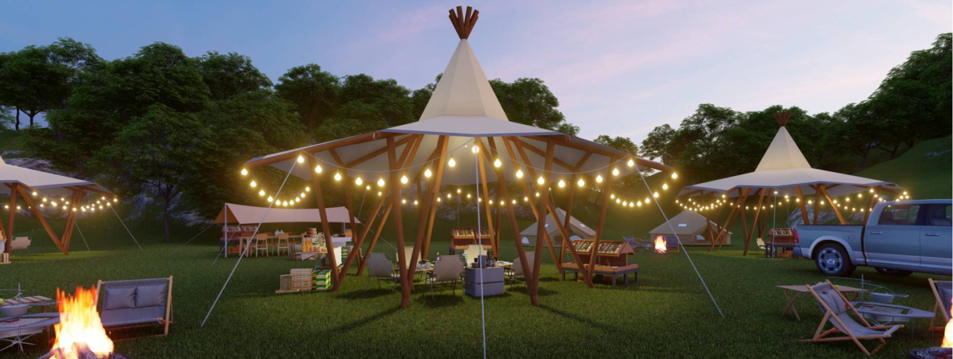 达坂城区露营帐篷酒店厂家